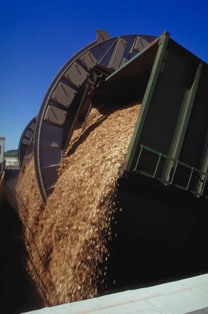 rotary railcar dumper wood chips rotary railcar dumper wood chips